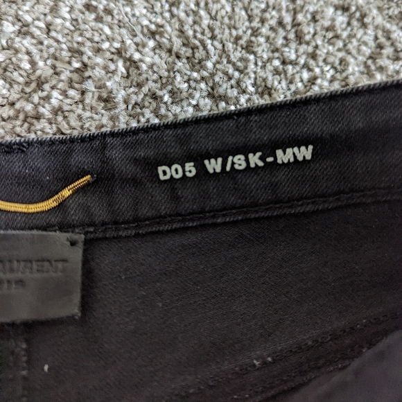 YSL Black HR Jeans - Picture 3 of 11